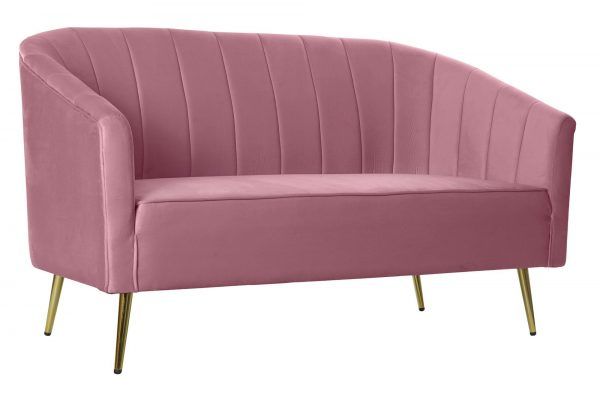 sofa diseño rosa