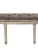 banco francés tapizado