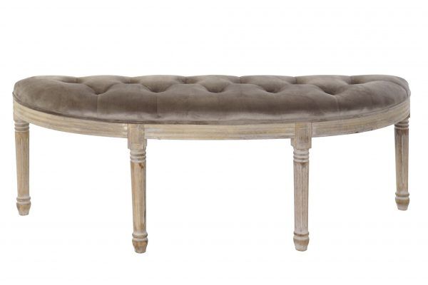 banco francés tapizado