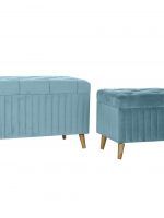 juego de baules tapizados