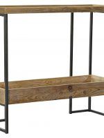 consola madera estilo industrial