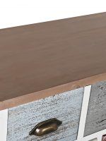 COMODA ESTILO INDUSTRIAL DE COLORES