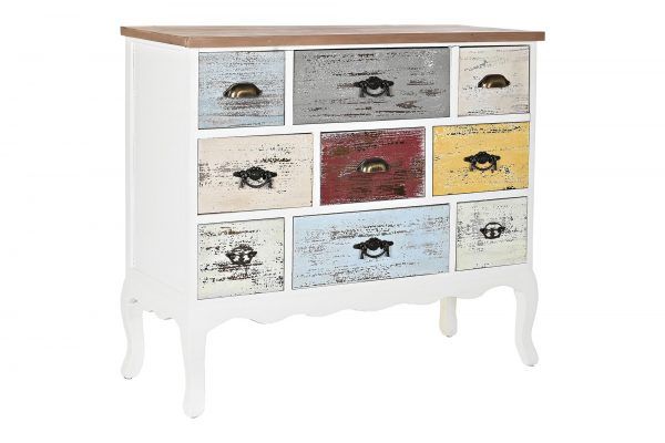 COMODA DORMITORIO CON CAJONES VARIOS COLORES