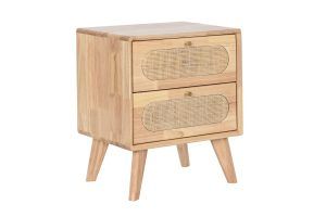 MESITA NOCHE REJILLA NATURAL