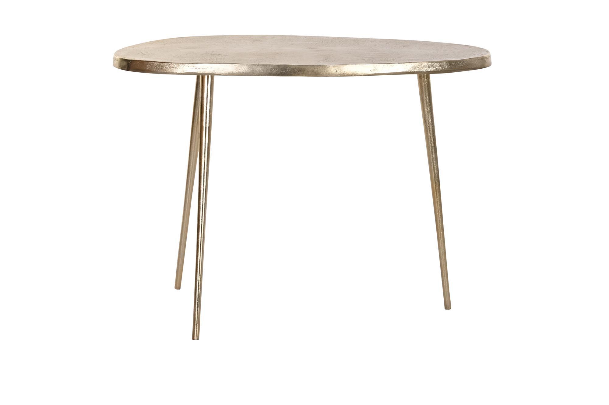 MESA AUXILIAR METAL DORADA/PLATEADA